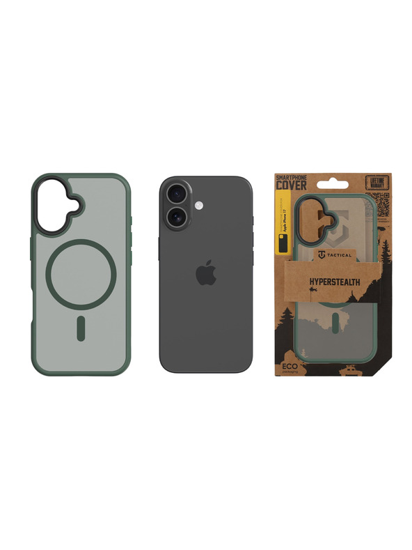 Tactical Tactical MagForce Hyperstealth Kryt pro Apple iPhone 17 Forest Green