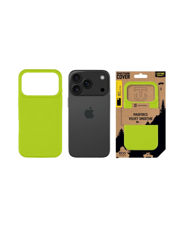 Tactical Tactical MagForce Velvet Smoothie Kryt pro Apple iPhone 17 Pro Avocado