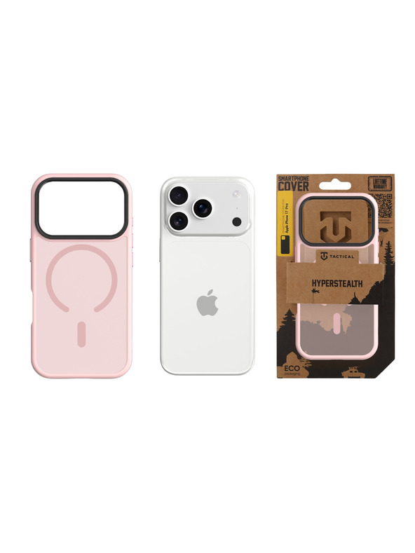 Tactical Tactical MagForce Hyperstealth Kryt pro Apple iPhone 17 Pro Pink Panther