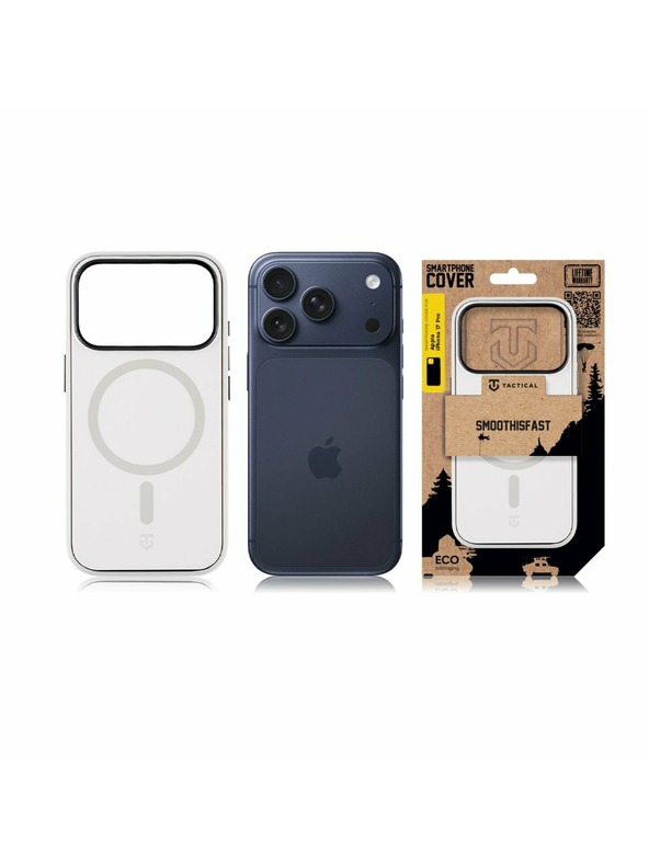 Tactical Tactical MagForce SmoothIsFast Kryt pro Apple iPhone 17 Pro Chalk