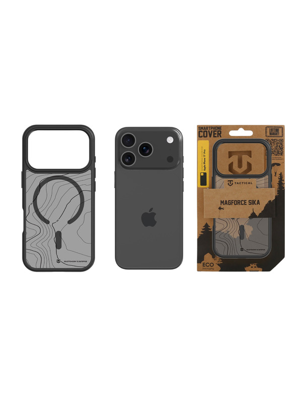 Tactical Tactical MagForce Hyperstealth Sika Kryt pro Apple iPhone 17 Pro Asphalt