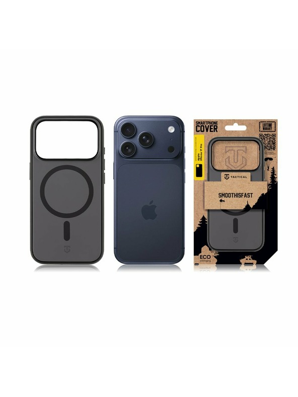 Tactical Tactical MagForce SmoothIsFast Kryt pro Apple iPhone 17 Pro Asphalt