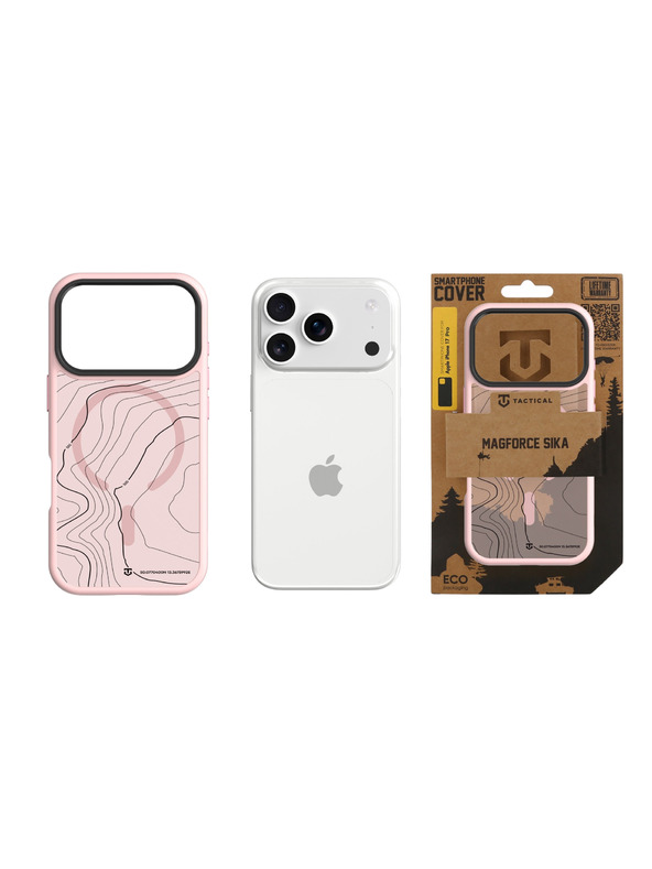 Tactical Tactical MagForce Hyperstealth Sika Kryt pro Apple iPhone 17 Pro Pink Panther