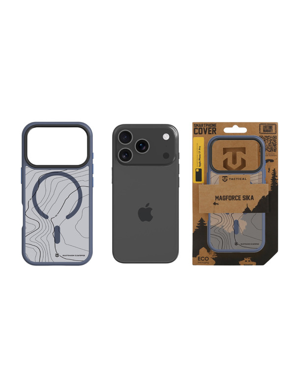 Tactical Tactical MagForce Hyperstealth Sika Kryt pro Apple iPhone 17 Pro Deep Blue