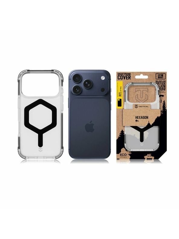 Tactical Tactical MagForce Hexagon Kryt pro Apple iPhone 17 Pro T-Black