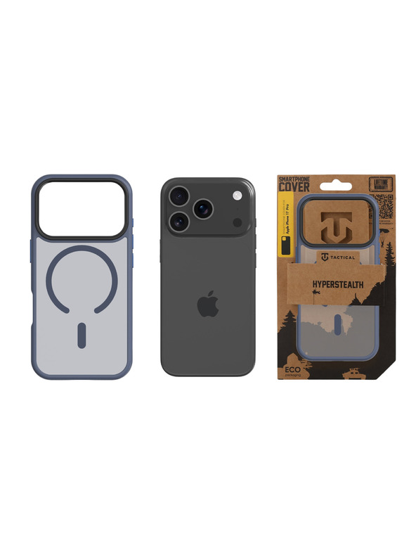 Tactical Tactical MagForce Hyperstealth Kryt pro Apple iPhone 17 Pro Deep Blue