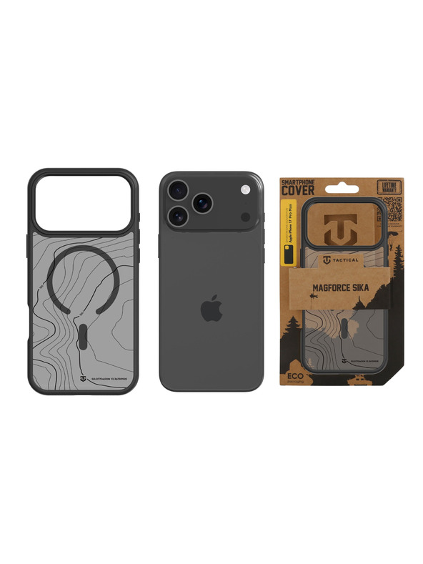 Tactical Tactical MagForce Hyperstealth Sika Kryt pro Apple iPhone 17 Pro Max Asphalt