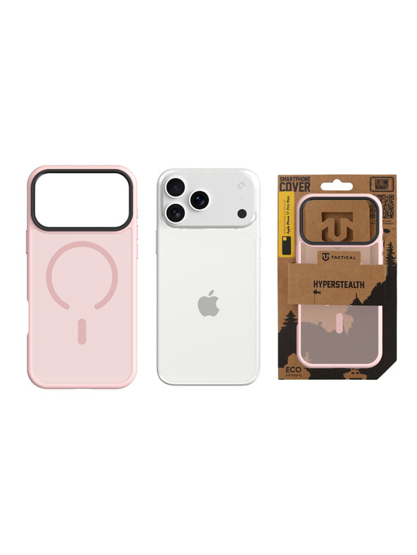 Tactical Tactical MagForce Hyperstealth Kryt pro Apple iPhone 17 Pro Max Pink Panther