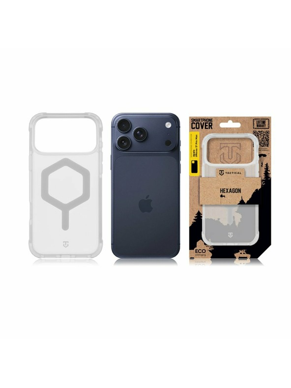 Tactical Tactical MagForce Hexagon Kryt pro Apple iPhone 17 Pro Max T-White