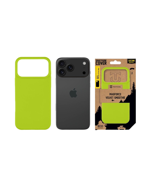 Tactical Tactical MagForce Velvet Smoothie Kryt pro Apple iPhone 17 Pro Max Avocado