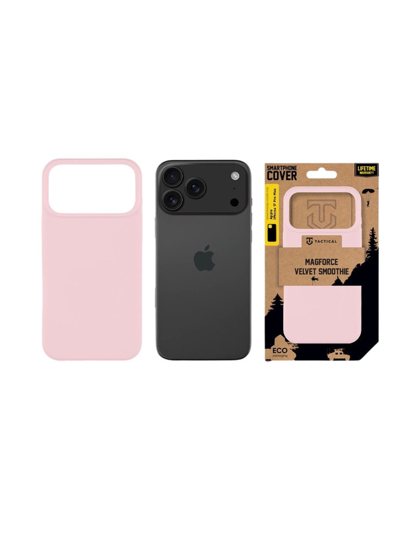 Tactical Tactical MagForce Velvet Smoothie Kryt pro Apple iPhone 17 Pro Max Pink Panther