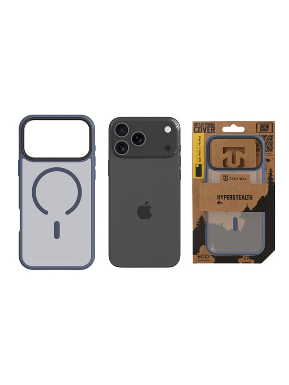 Tactical Tactical MagForce Hyperstealth Kryt pro Apple iPhone 17 Pro Max Deep Blue