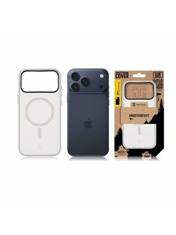 Tactical Tactical MagForce SmoothIsFast Kryt pro Apple iPhone 17 Pro Max Chalk