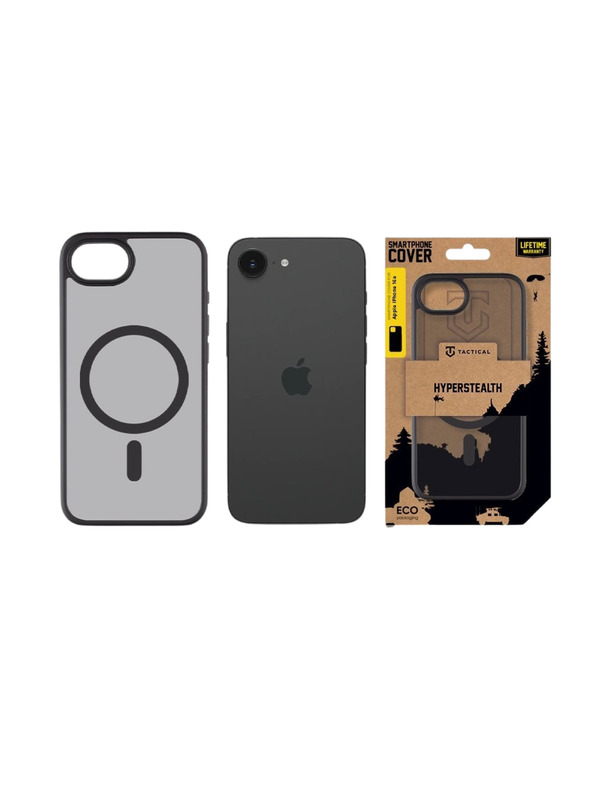 Tactical Tactical MagForce Hyperstealth Kryt pro Apple iPhone 16e/17e Asphalt