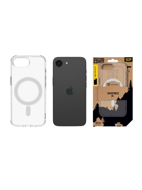 Tactical Tactical MagForce Kryt pro Apple iPhone 16e/17e Transparent