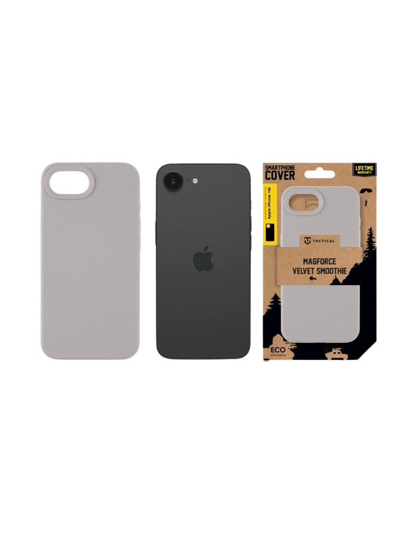 Tactical Tactical MagForce Velvet Smoothie Kryt pro Apple iPhone 16e/17e Foggy