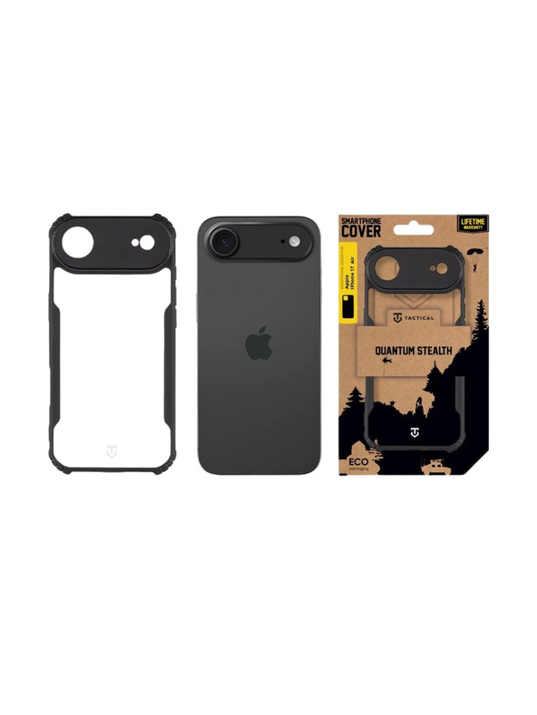 Tactical Tactical Quantum Stealth Kryt pro Apple iPhone Air Clear/Black