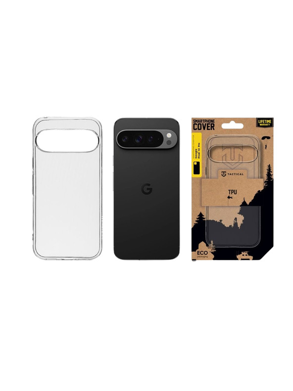 Tactical Tactical TPU Kryt pro Google Pixel 10 Pro Transparent