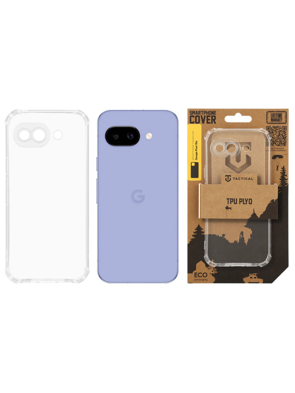 Tactical Tactical TPU Plyo Kryt pro Google Pixel 10a Transparent