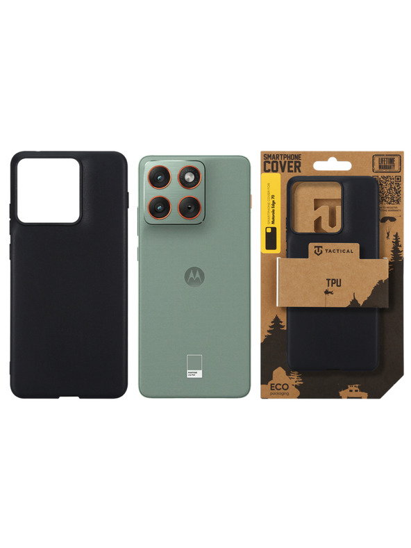 Tactical Tactical TPU Kryt pro Motorola Edge 70 Black