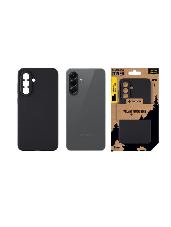 Tactical Tactical Velvet Smoothie Kryt pro Samsung Galaxy A56 5G Asphalt