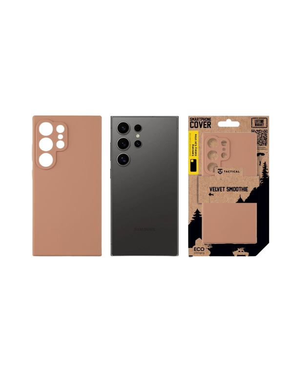 Tactical Tactical Velvet Smoothie Kryt pro Samsung Galaxy S24 Ultra Moucha Moose