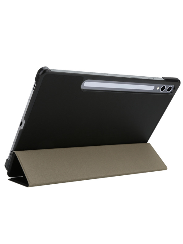Tactical Tactical Book Tri Fold Pouzdro pro Samsung Galaxy Tab S9/S9 FE/S10 FE/S10 Lite Black