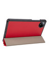 Tactical Tactical Book Tri Fold Pouzdro pro Xiaomi Redmi Pad SE 8,7 Red