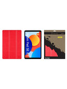 Tactical Tactical Book Tri Fold Pouzdro pro Xiaomi Redmi Pad SE 8,7 Red