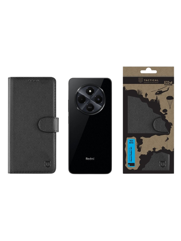 Tactical Tactical Field Notes pro Xiaomi Redmi 14C 4G/A4 5G/Poco C75 Black