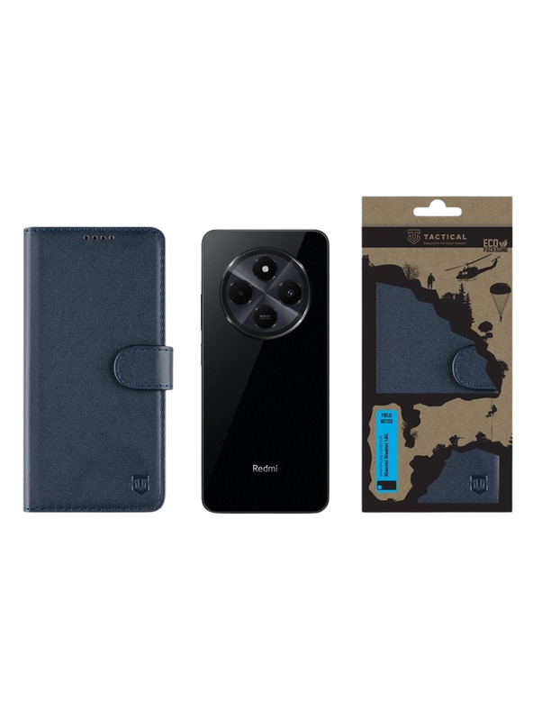 Tactical Tactical Field Notes pro Xiaomi Redmi 14C 4G/A4 5G/Poco C75 Blue