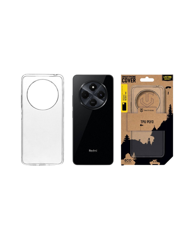 Tactical Tactical TPU Kryt pro Xiaomi Redmi 14C 4G/A4 5G/Poco C75 Transparent