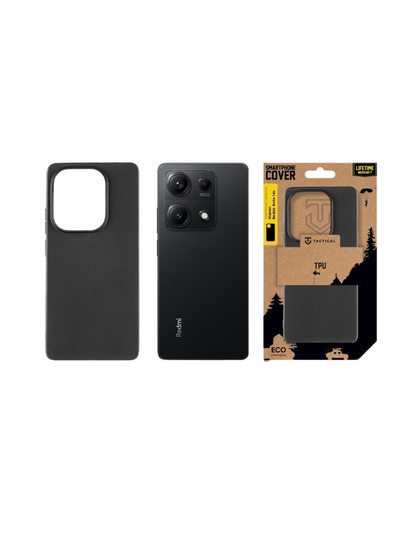 Tactical Tactical TPU Kryt pro Xiaomi Redmi Note 14S Black