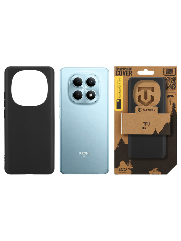 Tactical Tactical TPU Kryt pro Xiaomi Redmi Note 15 4G/5G Black