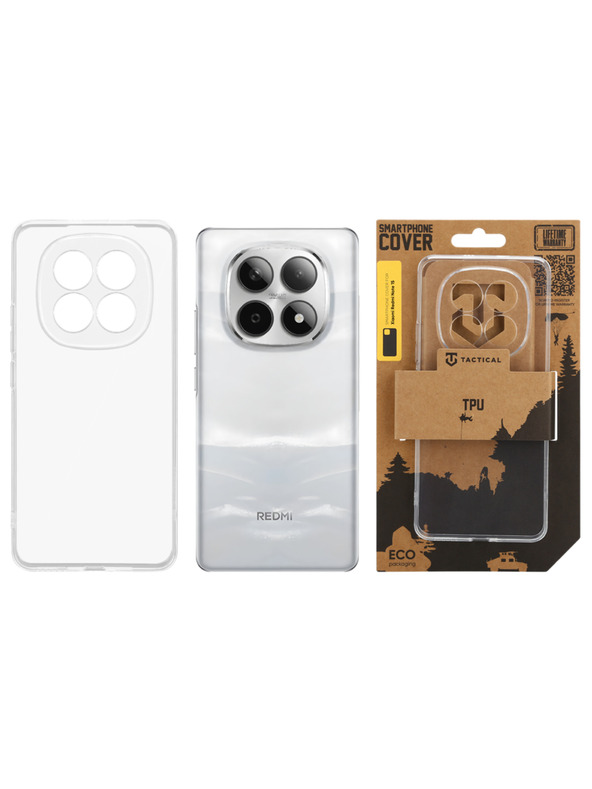 Tactical Tactical TPU Kryt pro Xiaomi Redmi Note 15 5G Transparent