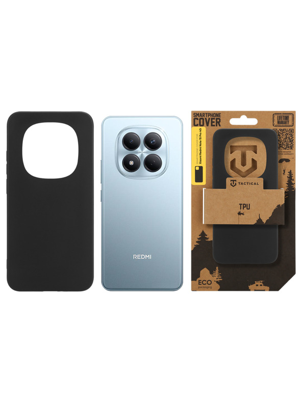 Tactical Tactical TPU Kryt pro Xiaomi Redmi Note 15 Pro 4G Black