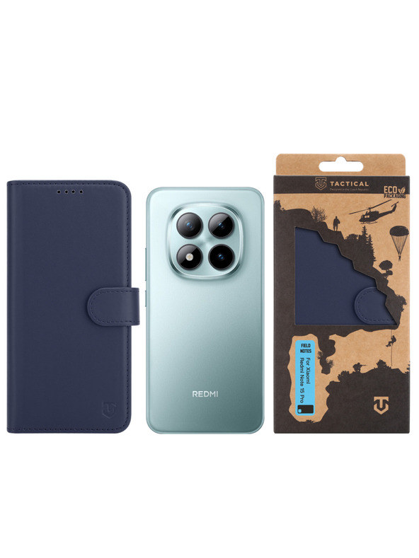Tactical Tactical Field Notes pro Xiaomi Redmi Note 15 Pro 5G Blue