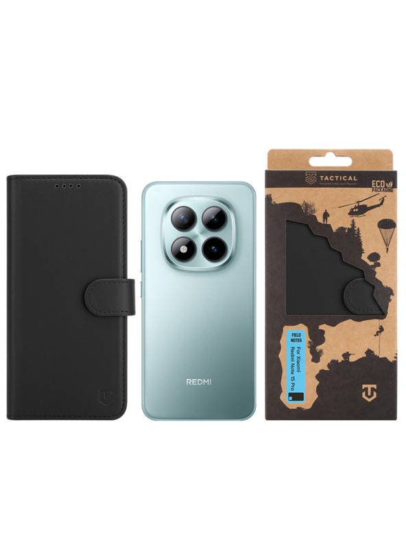 Tactical Tactical Field Notes pro Xiaomi Redmi Note 15 Pro 5G Black