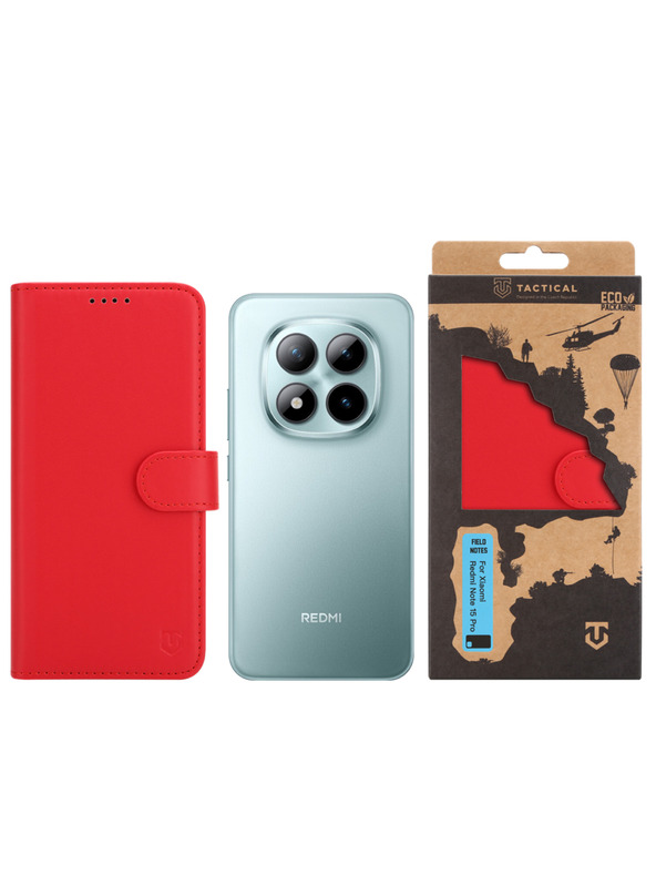 Tactical Tactical Field Notes pro Xiaomi Redmi Note 15 Pro 5G Red