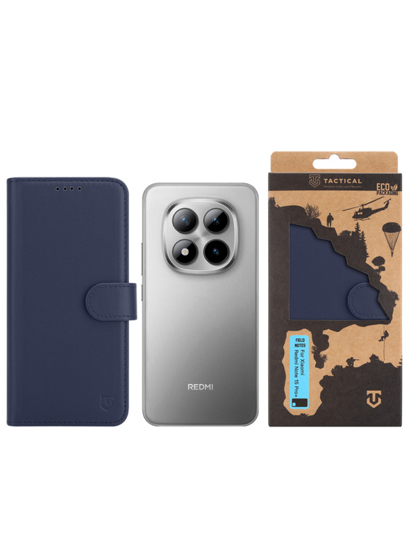 Tactical Tactical Field Notes pro Xiaomi Redmi Note 15 Pro+ 5G/Poco M8 Pro Blue