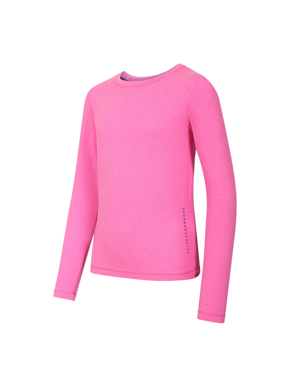 ALPINE PRO Dětské rychleschnoucí triko ALPINE PRO LOUSO neon pink