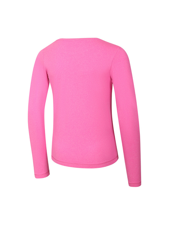 ALPINE PRO Dětské rychleschnoucí triko ALPINE PRO LOUSO neon pink