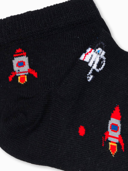 Ombre Clothing Pánské ponožky - černá U177 Ombre Clothing