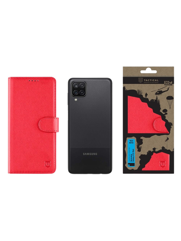 Tactical Tactical Field Notes pro Samsung Galaxy A12 Red