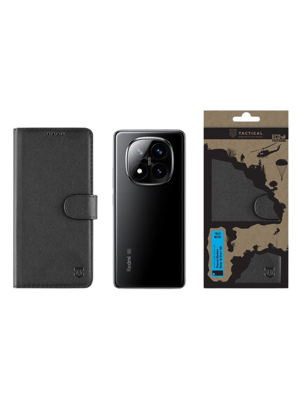 Tactical Tactical Field Notes pro Xiaomi Redmi Note 14 Pro+ 5G Black