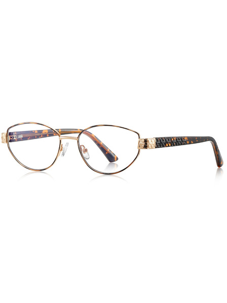 VEYREY VeyRey lenonky sluneční brýle Ugru leopard obruba čirá skla