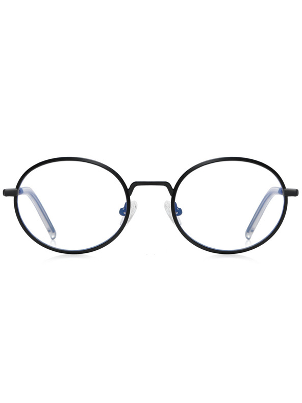 VEYREY VeyRey lenonky sluneční brýle Ropug černá obruba čirá skla