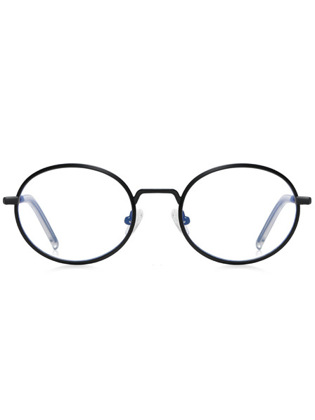 VEYREY VeyRey lenonky sluneční brýle Ropug černá obruba čirá skla