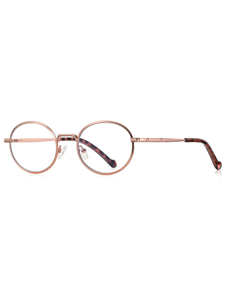 VEYREY VeyRey lenonky sluneční brýle Bhubter zlatá obruba čirá skla