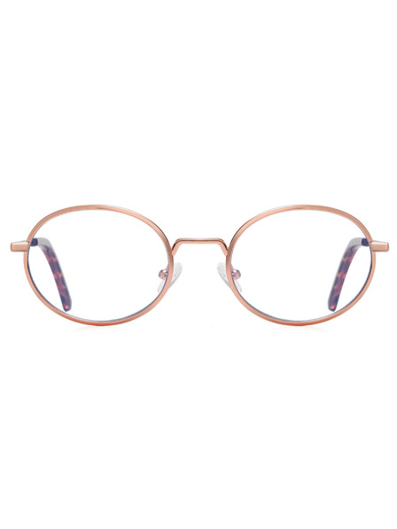 VEYREY VeyRey lenonky sluneční brýle Bhubter zlatá obruba čirá skla